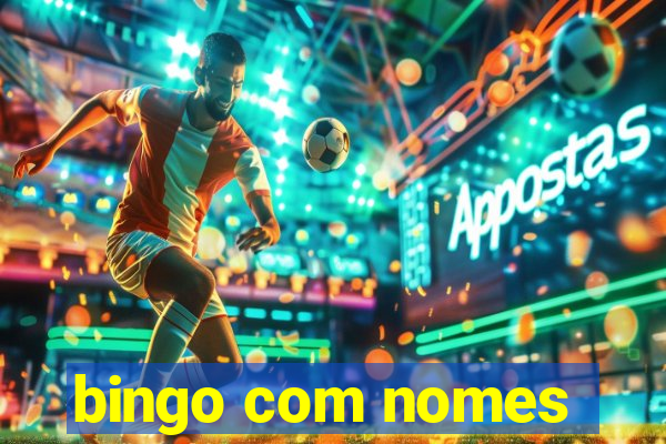 bingo com nomes